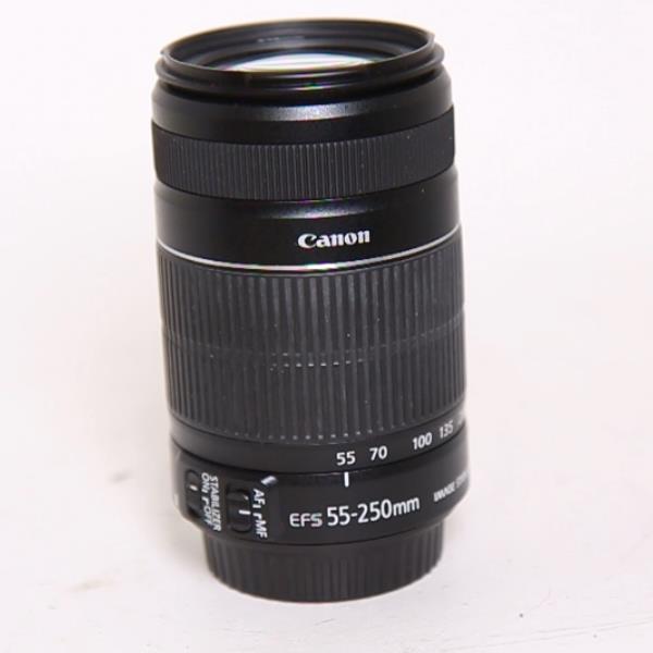 Used Canon EF-S 55-250mm f/4-5.6 IS II Telephoto Zoom Lens