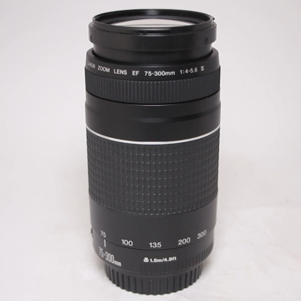 Used Canon EF 75-300mm f/4.0-5.6 Non USM MK III Telephoto Zoom Lens