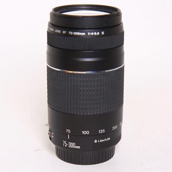 Used Canon EF 75-300mm f/4.0-5.6 Non USM MK III Telephoto Zoom Lens