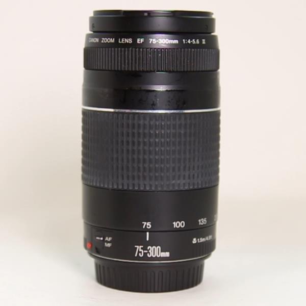 Used Canon EF 75-300mm f/4.0-5.6 Non USM MK III Telephoto Zoom Lens