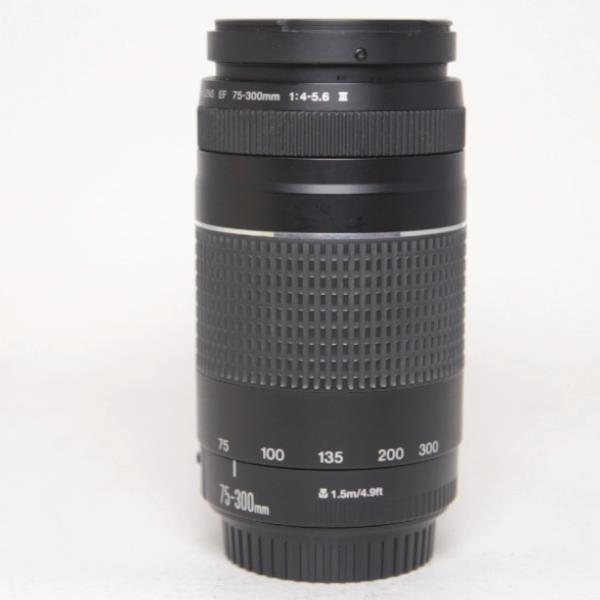 Used Canon EF 75-300mm f/4.0-5.6 Non USM MK III Telephoto Zoom Lens