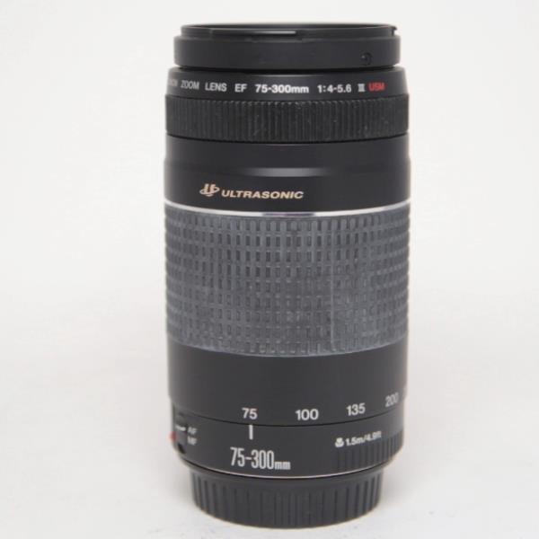Used Canon EF 75-300mm f/4-5.6 III USM Telephoto Zoom Lens