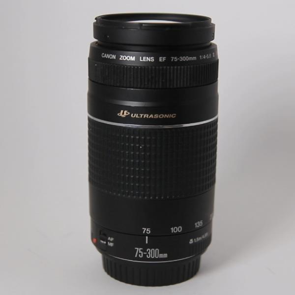 Used Canon EF 75-300mm f/4-5.6 III USM Telephoto Zoom Lens