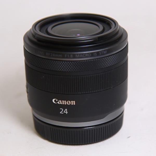 Used Canon RF 24mm f/1.8 Macro IS STM Lens