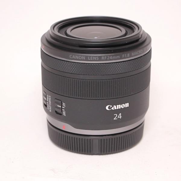 Used Canon RF 24mm f/1.8 Macro IS STM Lens
