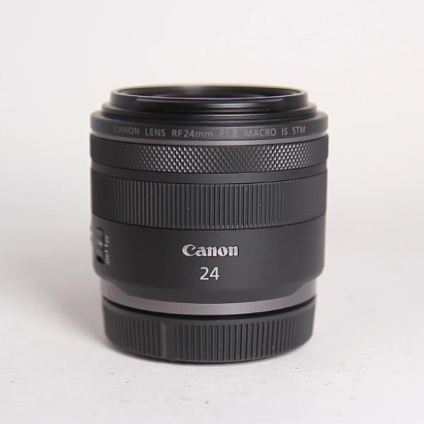 Used Canon RF 24mm f/1.8 Macro IS STM Lens