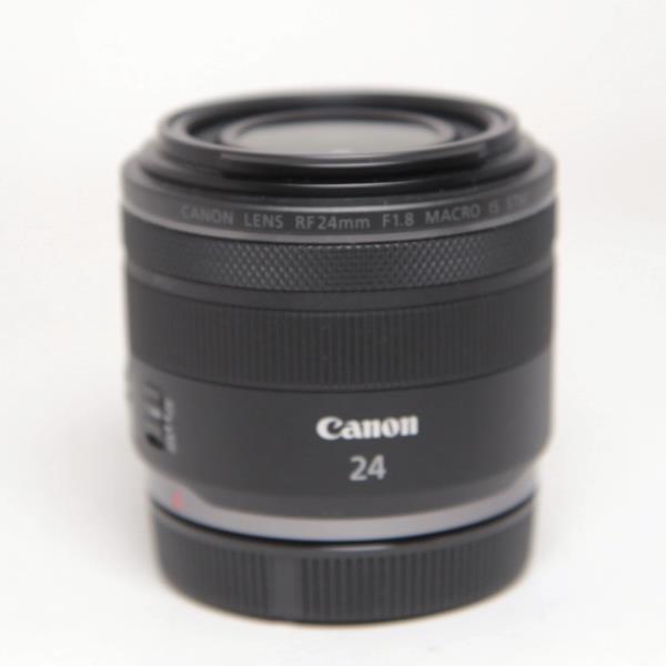 Used Canon RF 24mm f/1.8 Macro IS STM Lens