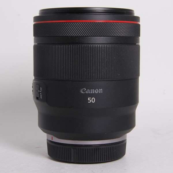 canon rf 50mm f 1.2l usm lens used