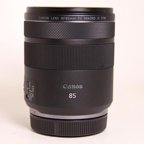 Used Canon RF 85mm f/2 IS Macro STM Prime Lens