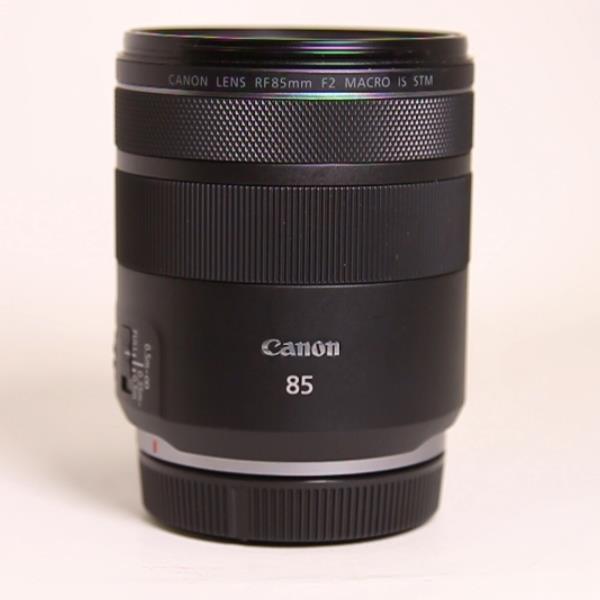 Used Canon RF 85mm f/2 IS Macro STM Prime Lens