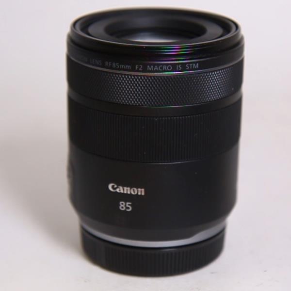 Used Canon RF 85mm f/2 IS Macro STM Prime Lens
