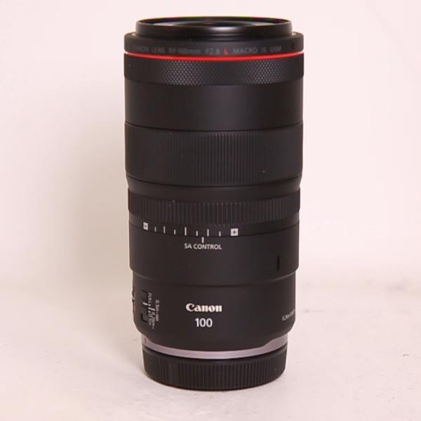 Used Canon RF 100mm f2.8 L Macro IS USM lens