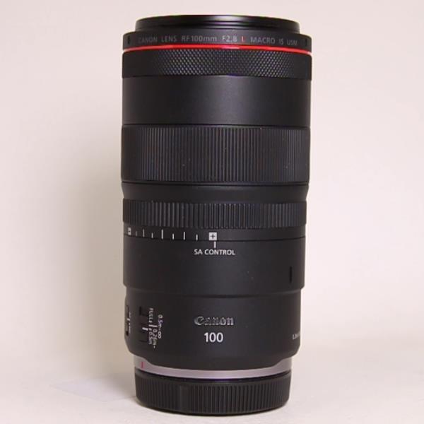 Used Canon RF 100mm f2.8 L Macro IS USM lens