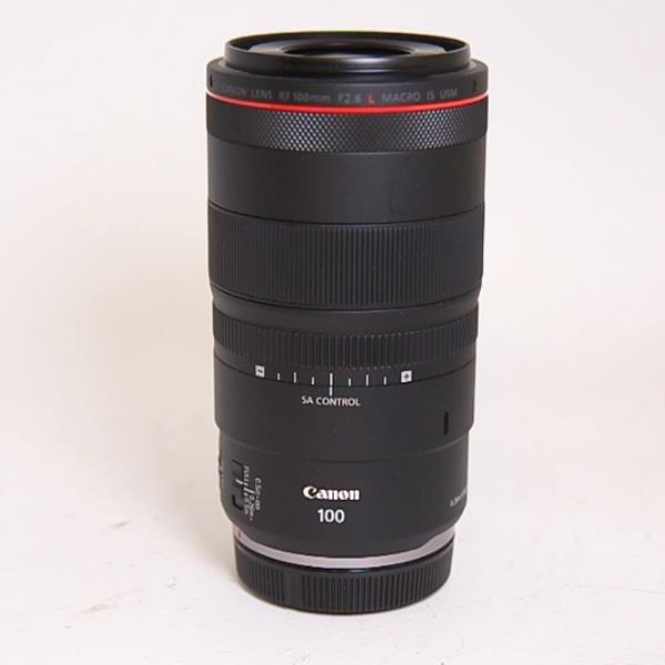 Used Canon RF 100mm f2.8 L Macro IS USM lens