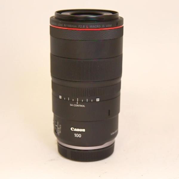 Used Canon RF 100mm f2.8 L Macro IS USM lens