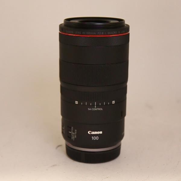 Used Canon RF 100mm f2.8 L Macro IS USM lens