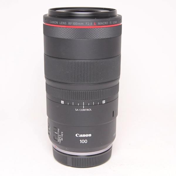 Used Canon RF 100mm f2.8 L Macro IS USM lens