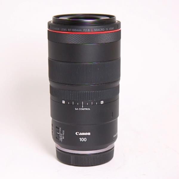 Used Canon RF 100mm f2.8 L Macro IS USM lens