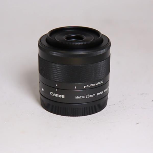 Used Canon EF-M 28mm f/3.5 Macro IS STM Lens