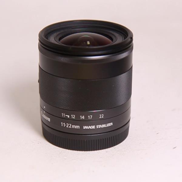 Used Canon EF-M 11-22mm f/4-5.6 IS STM Wide Angle Zoom Lens