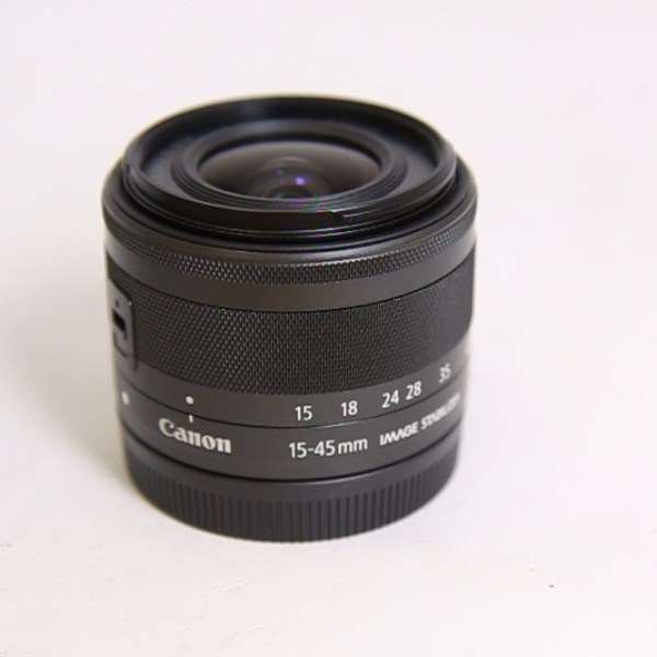 Used Canon EF-M 15-45mm f/3.5-6.3 IS STM Zoom Lens Graphite