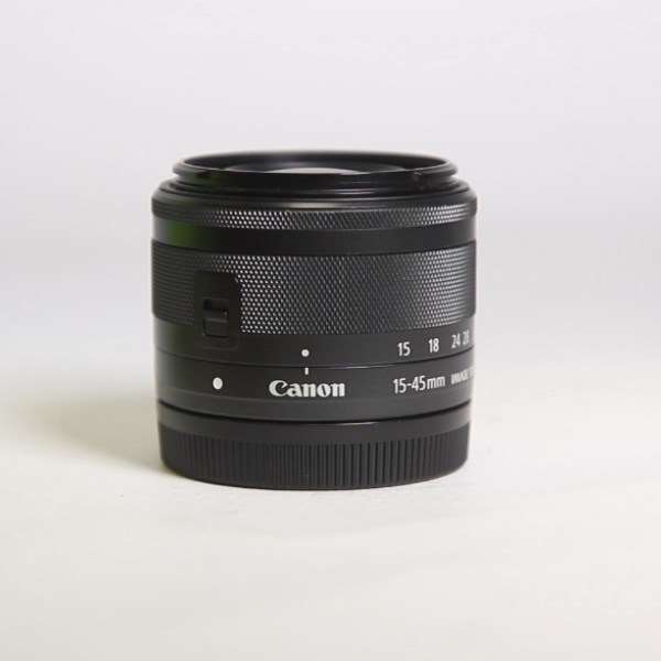 Used Canon EF-M 15-45mm f/3.5-6.3 IS STM Zoom Lens Graphite