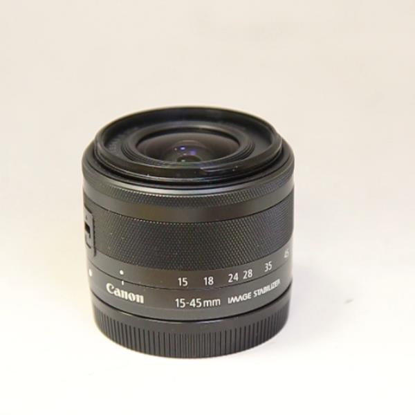 Used Canon EF-M 15-45mm f/3.5-6.3 IS STM Zoom Lens Graphite