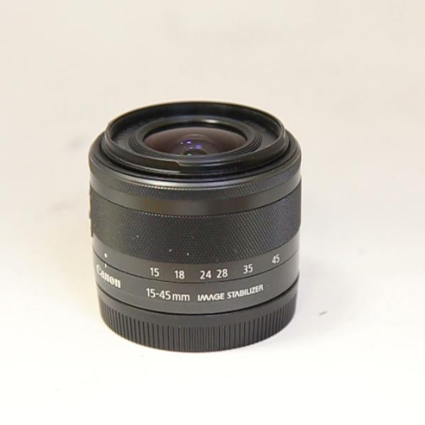Used Canon EF-M 15-45mm f/3.5-6.3 IS STM Zoom Lens Graphite