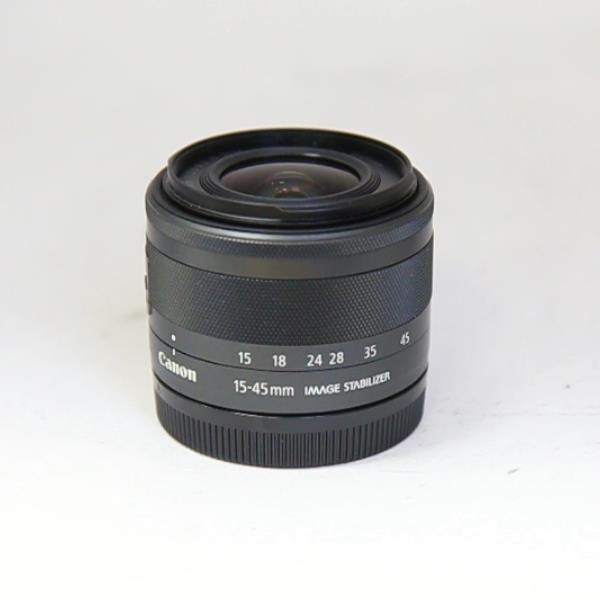 Used Canon EF-M 15-45mm f/3.5-6.3 IS STM Zoom Lens Graphite