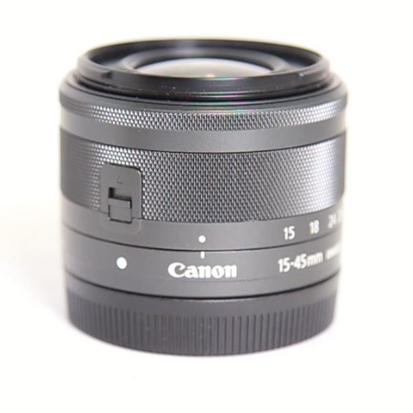 Used Canon EF-M 15-45mm f/3.5-6.3 IS STM Zoom Lens Graphite
