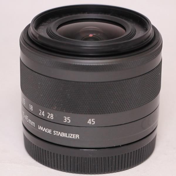Used Canon EF-M 15-45mm f/3.5-6.3 IS STM Zoom Lens Graphite