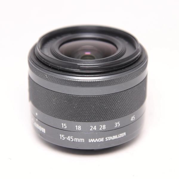 Used Canon EF-M 15-45mm f/3.5-6.3 IS STM Zoom Lens Silver