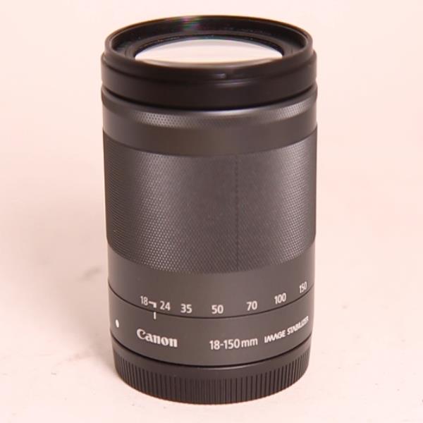 Used Canon EF-M 18-150mm f/3.5-6.3 IS STM Zoom Lens Black