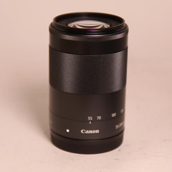 Used Canon EF-M 55-200mm f/4.5-6.3 IS STM Zoom Lens