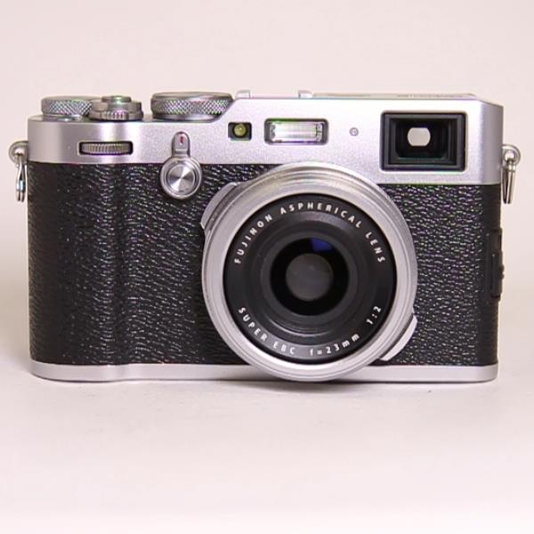 Used Fujifilm X100F Compact Camera With Fujinon 23mm f/2 Lens Silver