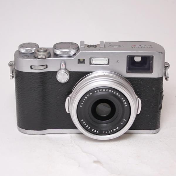 Used Fujifilm X100F Compact Camera With Fujinon 23mm f/2 Lens Silver