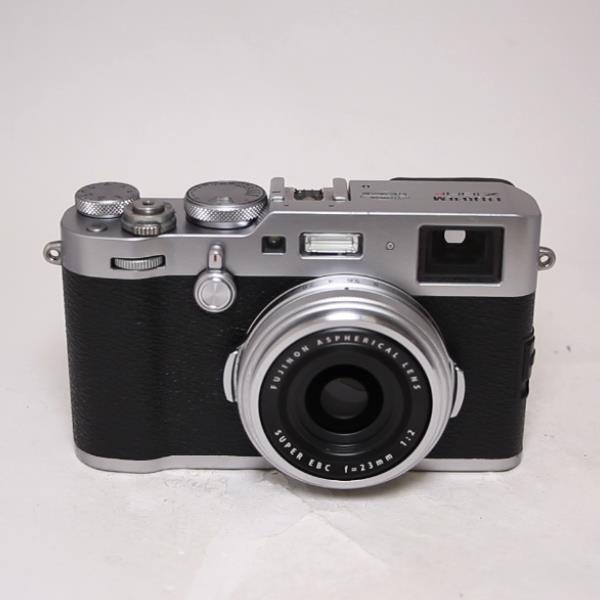 Used Fujifilm X100F Compact Camera With Fujinon 23mm f/2 Lens Silver