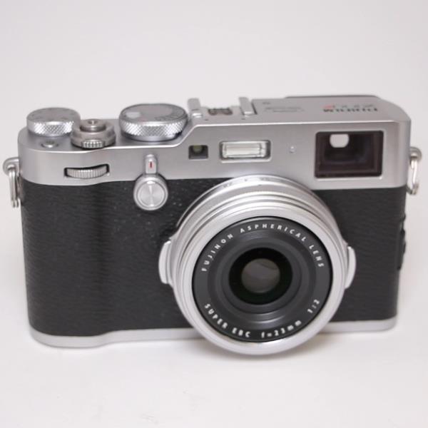 Used Fujifilm X100F Compact Camera With Fujinon 23mm f/2 Lens Silver