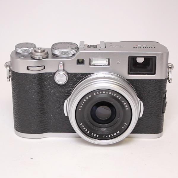 Used Fujifilm X100F Compact Camera With Fujinon 23mm f/2 Lens Silver