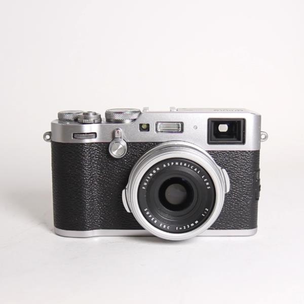Used Fujifilm X100F Compact Camera With Fujinon 23mm f/2 Lens Silver