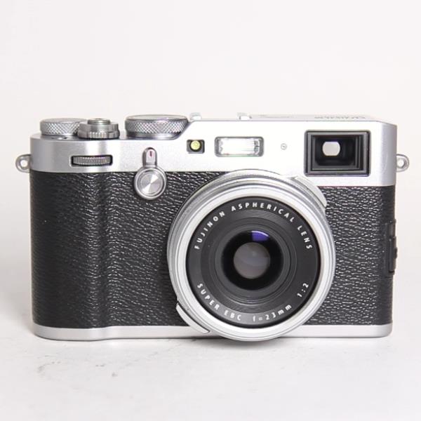 Used Fujifilm X100F Compact Camera With Fujinon 23mm f/2 Lens Silver