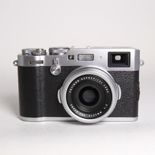 Used Fujifilm X100F Compact Camera With Fujinon 23mm f/2 Lens Silver