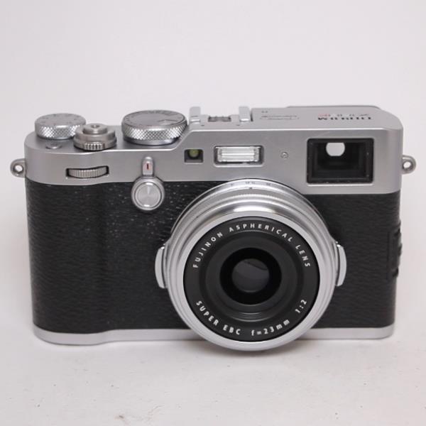Used Fujifilm X100F Compact Camera With Fujinon 23mm f/2 Lens Silver