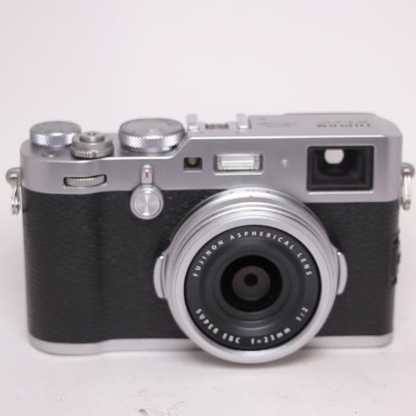 Used Fujifilm X100F Compact Camera With Fujinon 23mm f/2 Lens Silver