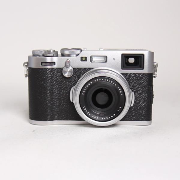 Used Fujifilm X100F Compact Camera With Fujinon 23mm f/2 Lens Silver