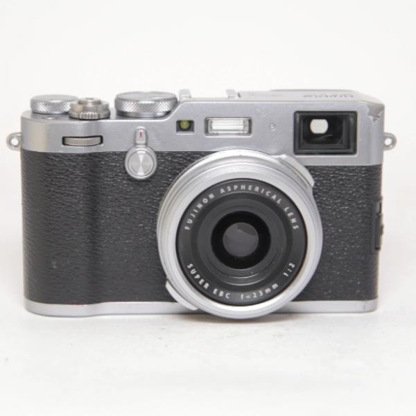 Used Fujifilm X100F Compact Camera With Fujinon 23mm f/2 Lens Silver