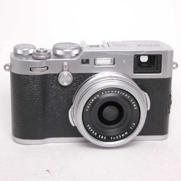 Used Fujifilm X100F Compact Camera With Fujinon 23mm f/2 Lens Silver