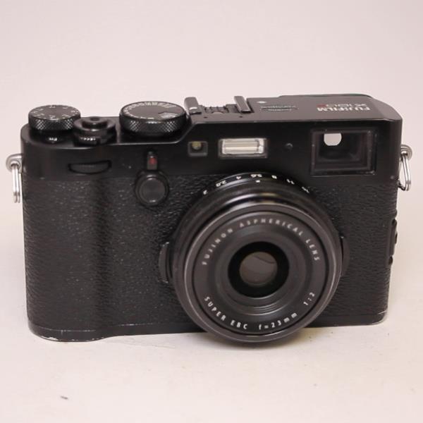 Used Fujifilm X100F Compact Camera With Fujinon 23mm f/2 Lens Black