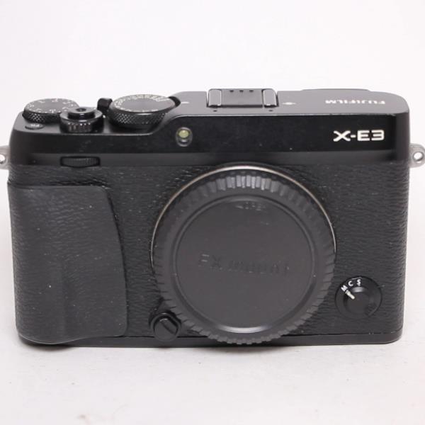 Used Fujifilm X-E3 Mirrorless Camera Body Black