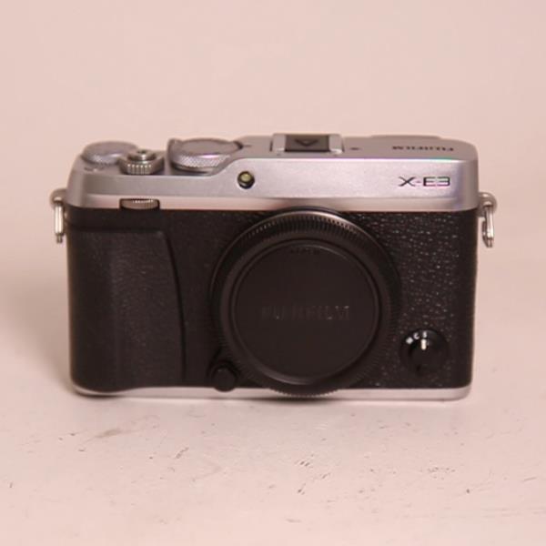 Used Fujifilm X-E3 Mirrorless Camera Body Silver